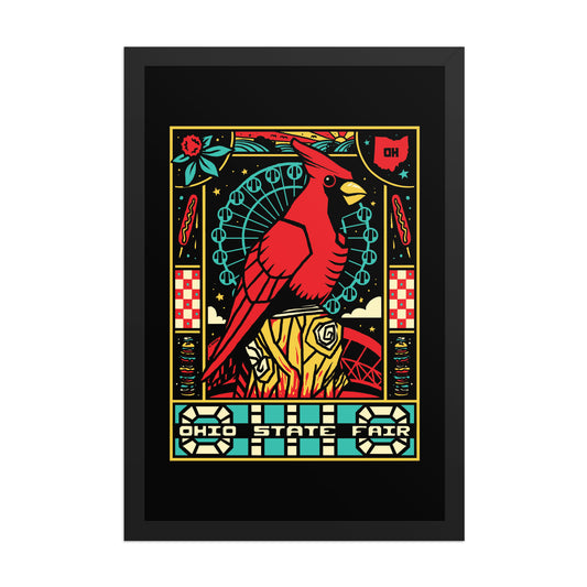 Cardinal Statue Poster