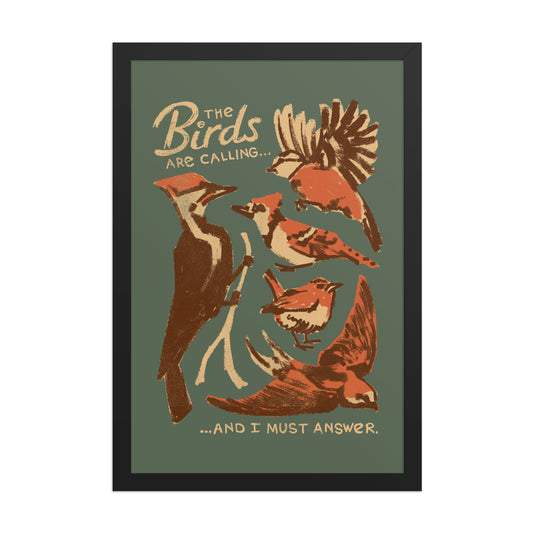 The Birds are Calling Poster