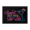Support Your Local Gay Bar Poster