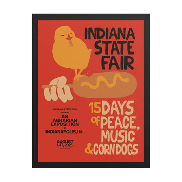 Peace and Corndogs Poster