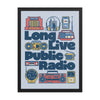 Long Live Public Radio Poster