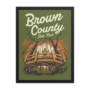 Brown County State Park Poster
