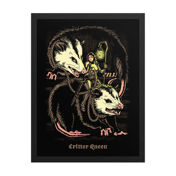 Critter Queen Poster