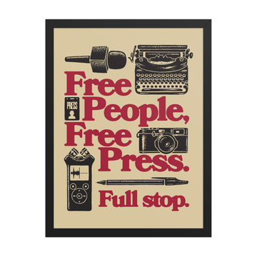 Free People, Free Press Poster