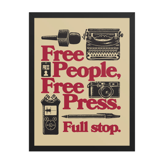 Free People, Free Press Poster
