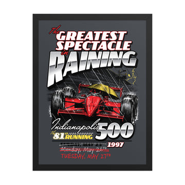 Greatest Spectacle In Raining Poster - United State of Indiana
