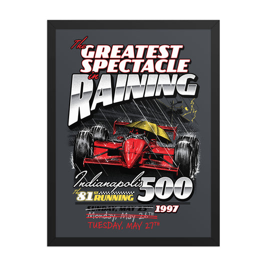 Greatest Spectacle In Raining Poster - United State of Indiana