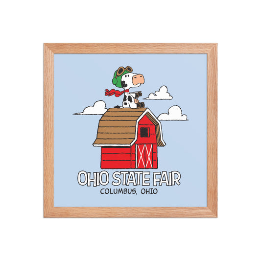 Ohio State Fair vs. The Red Barn Poster