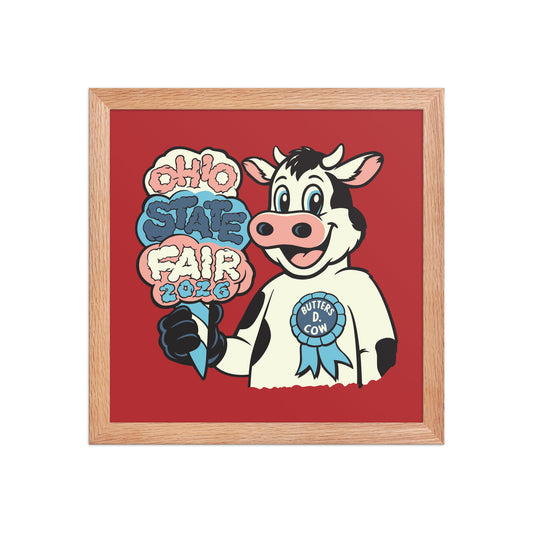 Butters D. Cow Poster