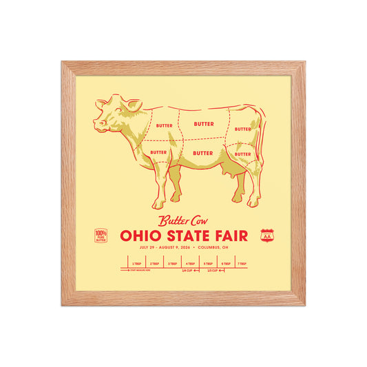 Butter Cow Poster