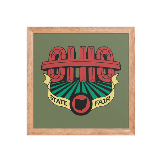 Ohio State Fair Logo Poster