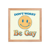 Don't Worry, Be Gay Poster