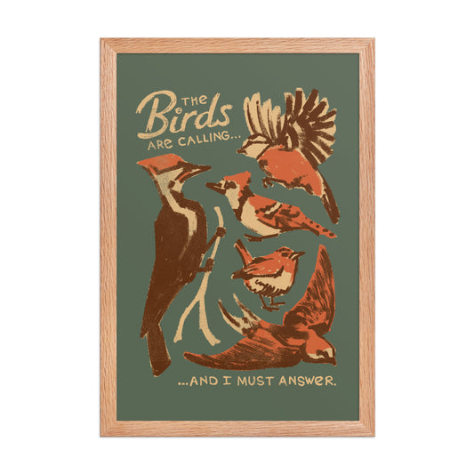 The Birds are Calling Poster