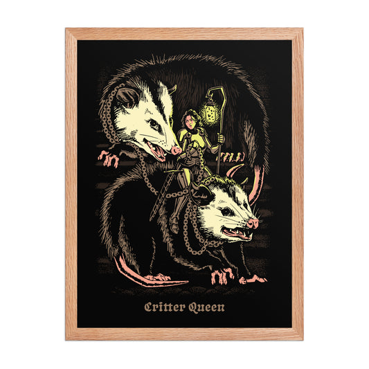 Critter Queen Poster