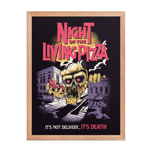Night of the Living Pizza Poster