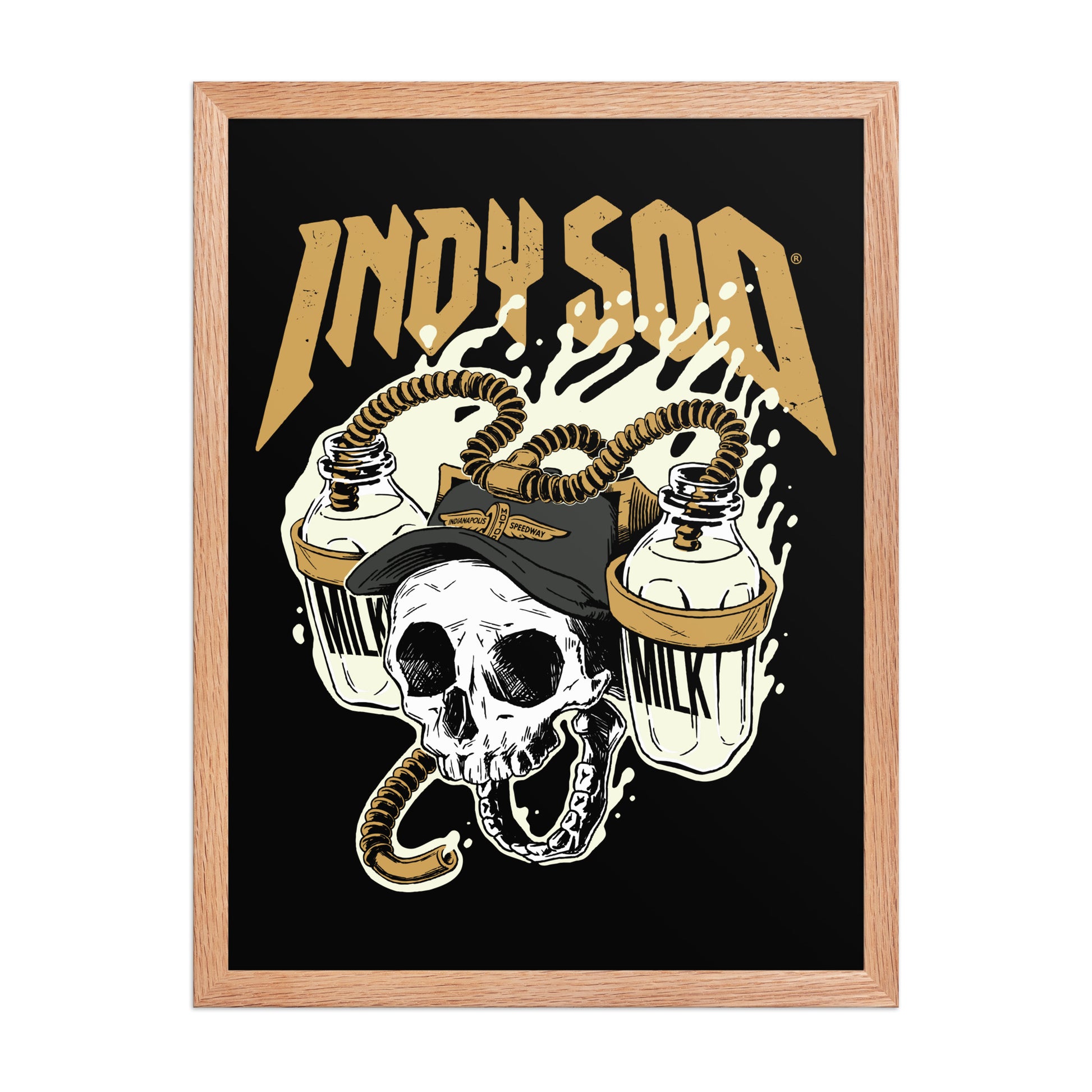 Milk Maniac Poster - United State of Indiana