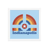 Indianapolis Rainbow Poster
