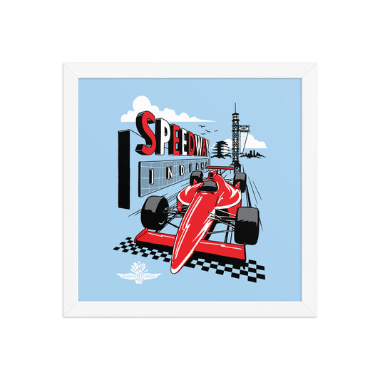 Speedway Poster - United State of Indiana