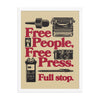 Free People, Free Press Poster