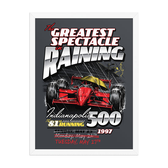 Greatest Spectacle In Raining Poster - United State of Indiana