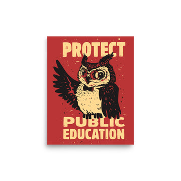 Wise Owl Poster