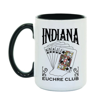 Indiana Euchre Club Mug