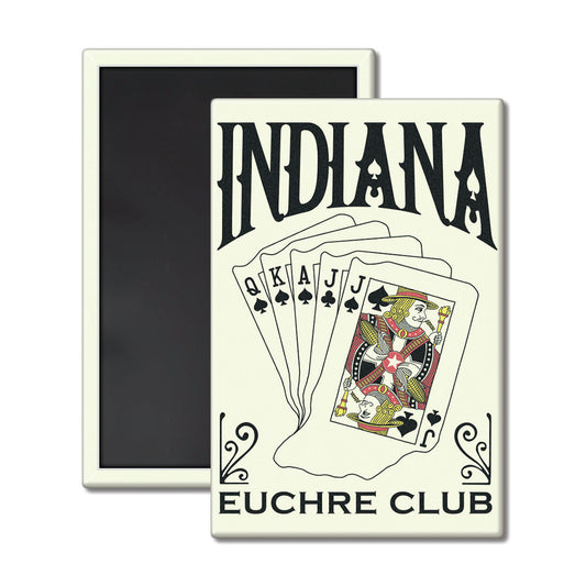 Indiana Euchre Club Magnet