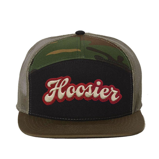 Hoosier Script Trucker Cap