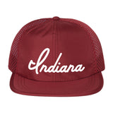 Indiana Script Wide Set Mesh Hat