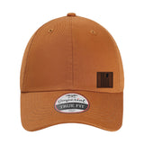 Leather USI Flag Dad Cap