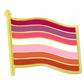 Lesbian Flag Enamel Pin