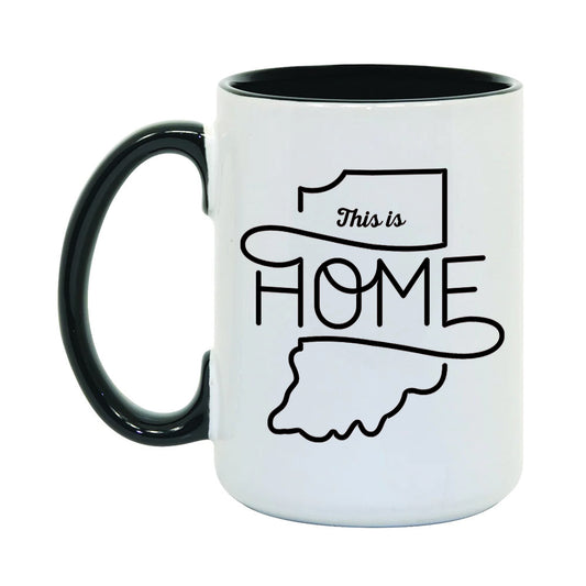 This is Home Neon Mug