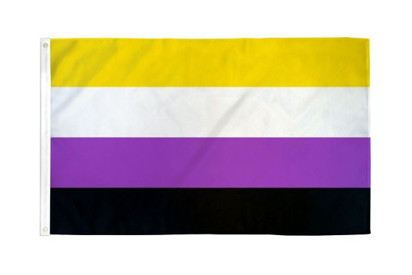 Non-Binary Flag (2x3ft)
