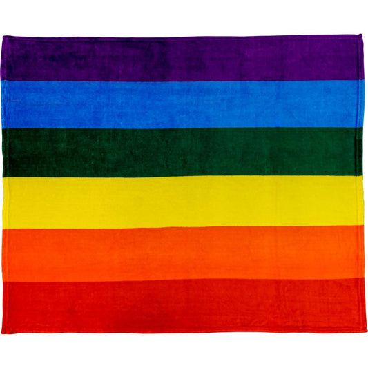 Rainbow Pride Plush Blanket