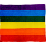 Rainbow Pride Plush Blanket