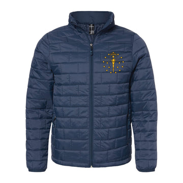 Torch and Stars Puffer Jacket