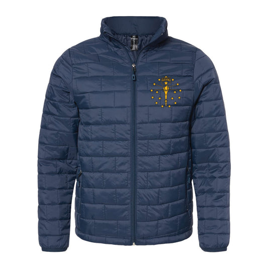 Torch and Stars Puffer Jacket