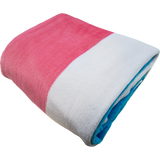 Trans Flag Plush Blanket