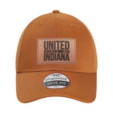 USI Leather Patch Dad Cap