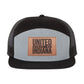 USI Leather Patch Trucker Cap