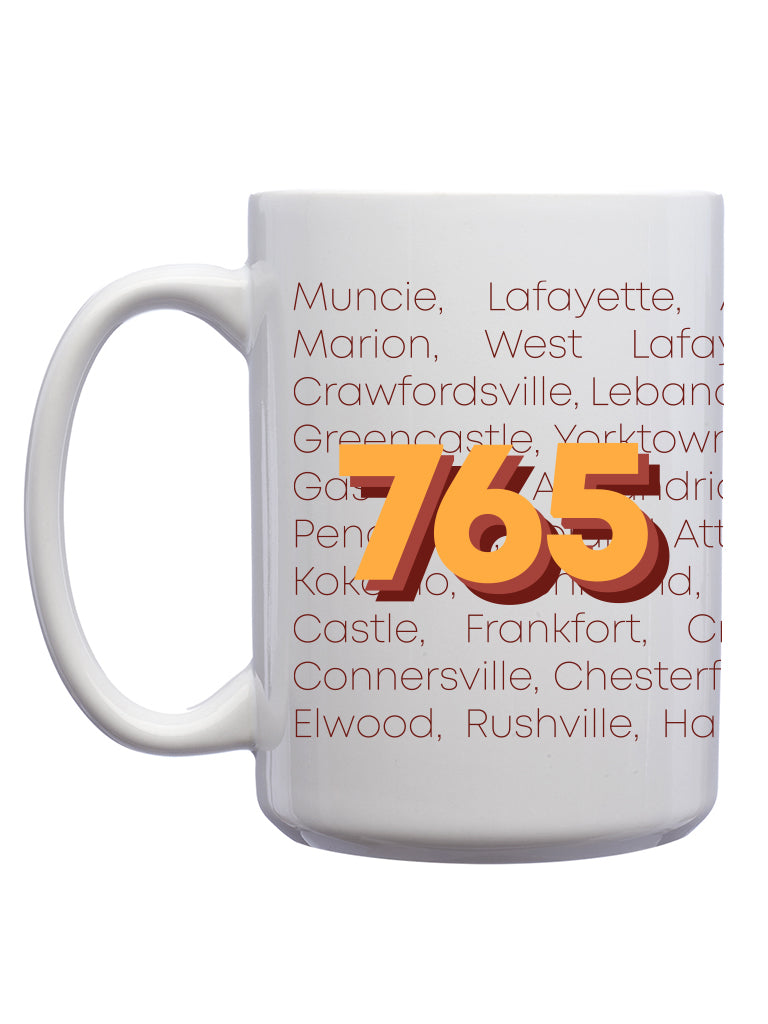 765 Area Code Mug