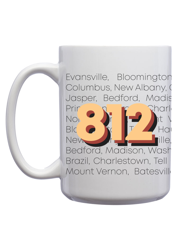 812 Area Code Mug