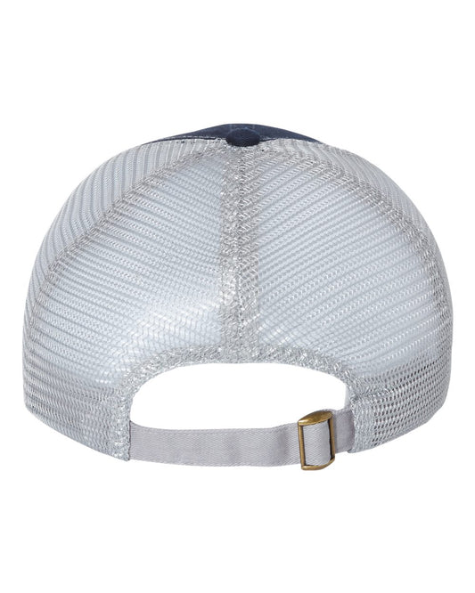 Torch and Stars Mesh Trucker Cap