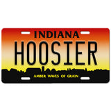 Amber Waves of Grain License Plate