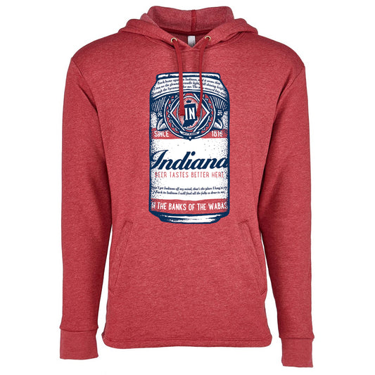 Indiana Beer Can Hoodie