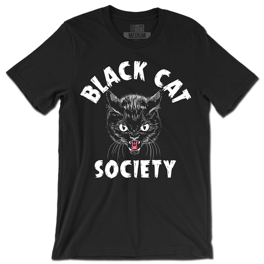 Black Cat Society Tee ***CLEARANCE***