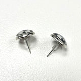 Checkered Flag Stud Earrings