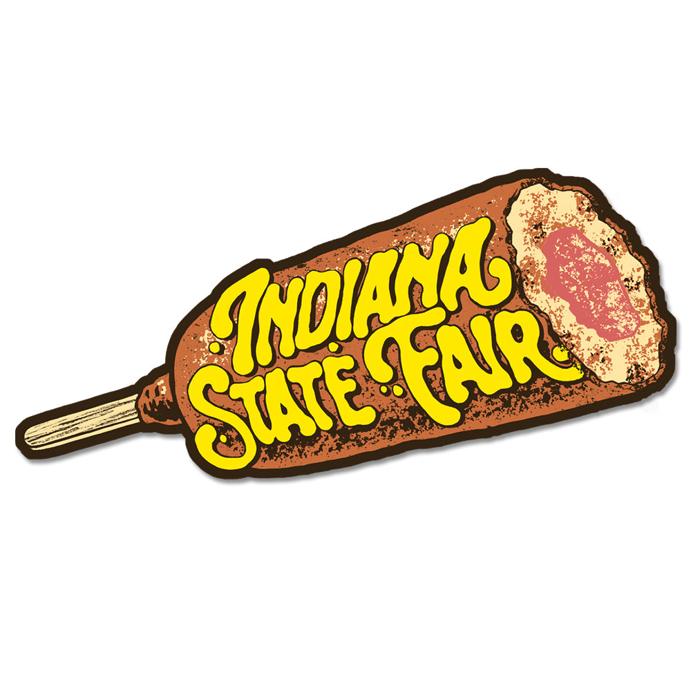 State Fair Corn Dog Sticker