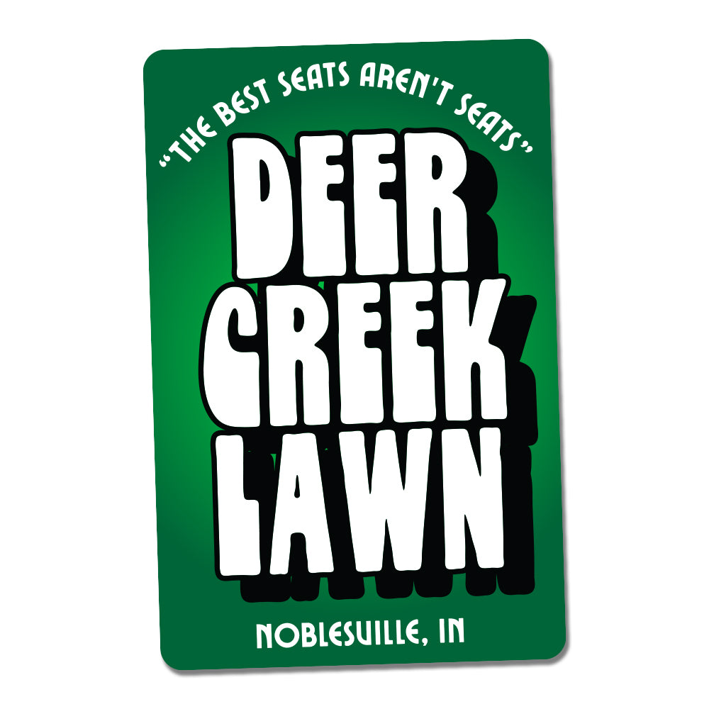 Deer Creek Lawn Sticker
