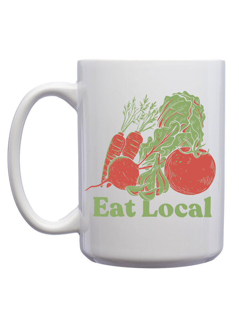 Eat Local Mug - United State of Indiana: Indiana-Made T-Shirts and Gifts